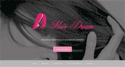 Desktop Screenshot of hairdream-hamburg.de